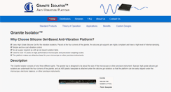 Desktop Screenshot of graniteisolator.com