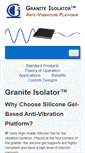 Mobile Screenshot of graniteisolator.com